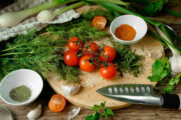 Składniki do przygotowania potrawy